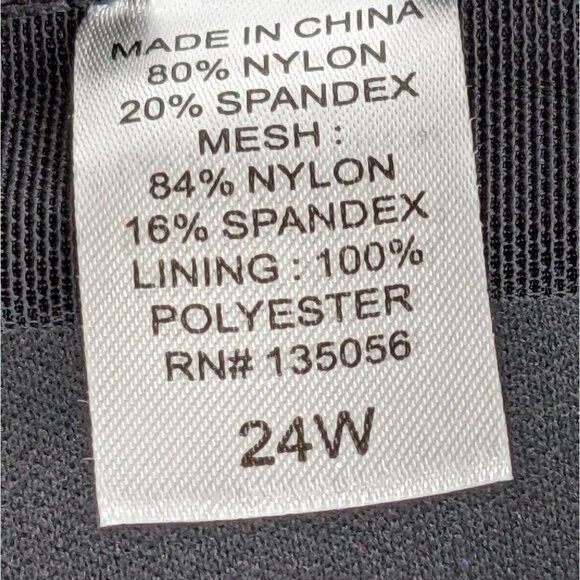 Mazu Swimsuit One Piece Swimsuit Womens 24W Blue Polkadot Tummy Control New - Picture 9 of 11